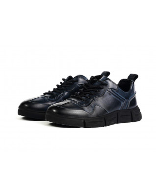 Men's spring new leather sports shoes are comfortable, breathable, light and wear-resistant